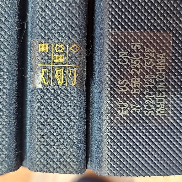 Stuart Weitzman blue polar lug quilted boots snow rain size 6.5 - Picture 15 of 16